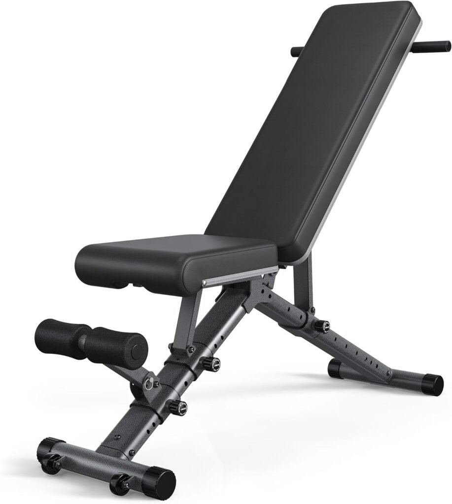 Adjustable weight bench