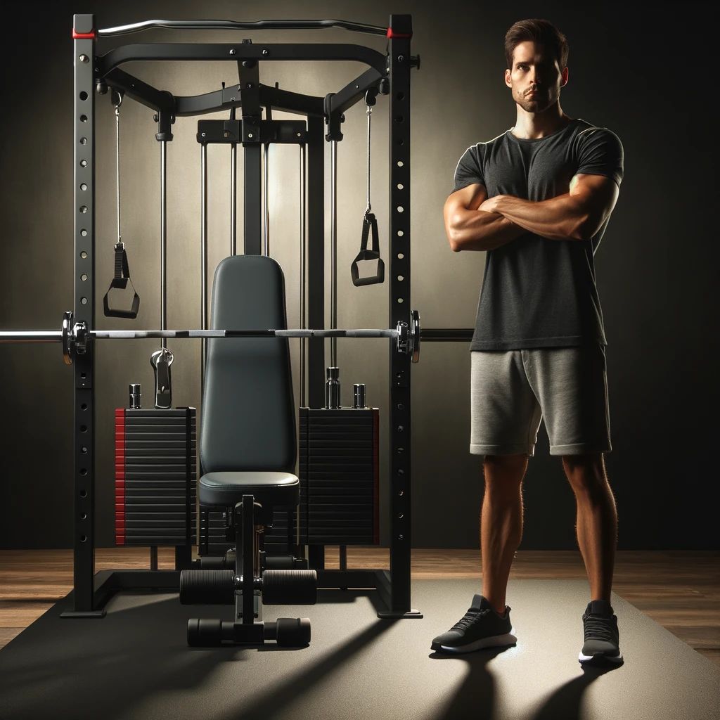 The weight bench personal gym machine is displayed here, one of the top used back machines
